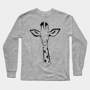 Cute Giraffe Long Sleeve T-Shirt